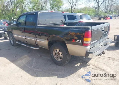 2002 GMC Sierra 1500 Sle from USA, damaged, VIN 2GTEK19T621342644